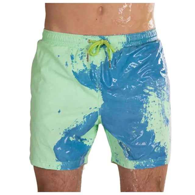 Men's Quick Dry Color Changing Beach Shorts