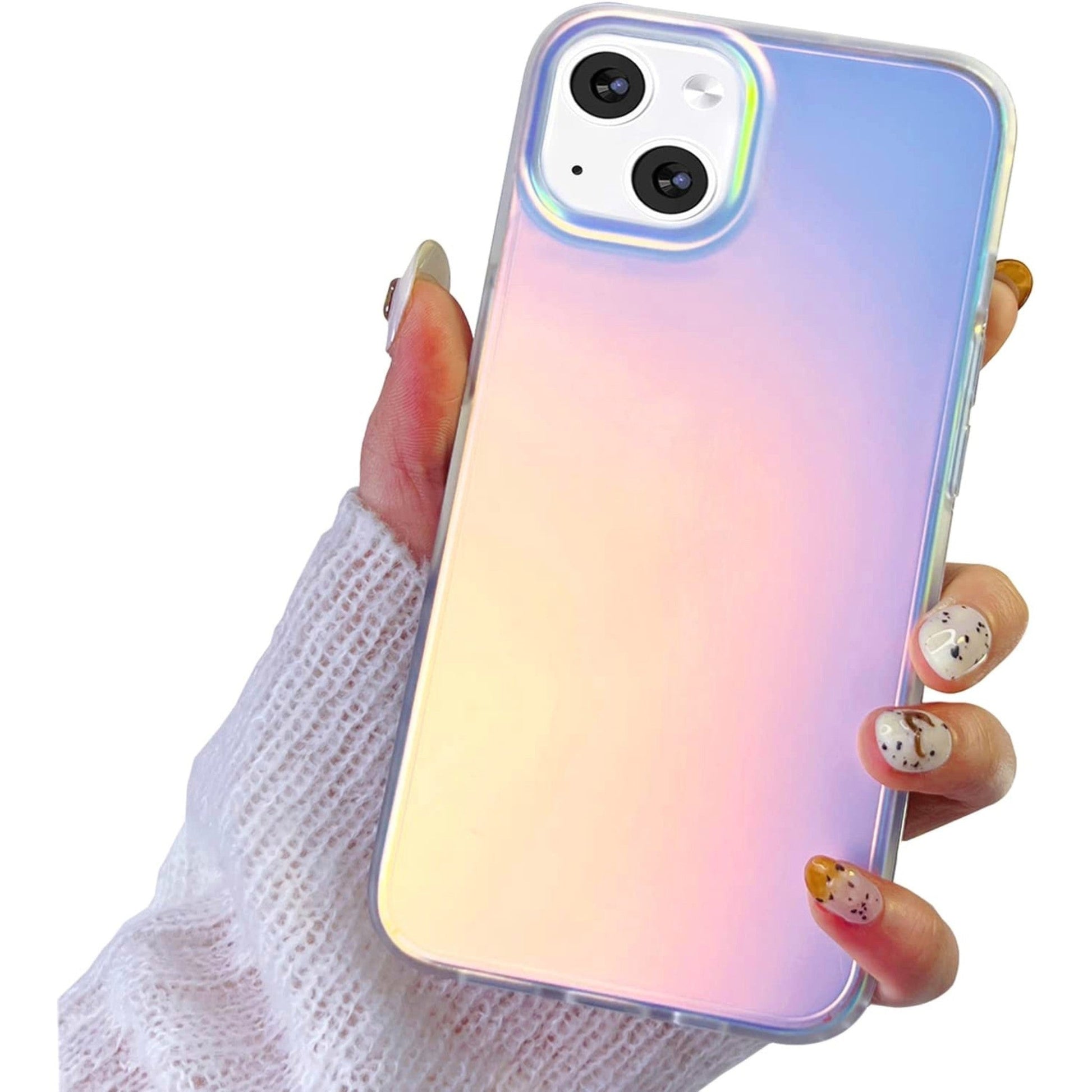 iPhone 14 Anacotte Frosted Laser Glitter Bling iPhone case-1