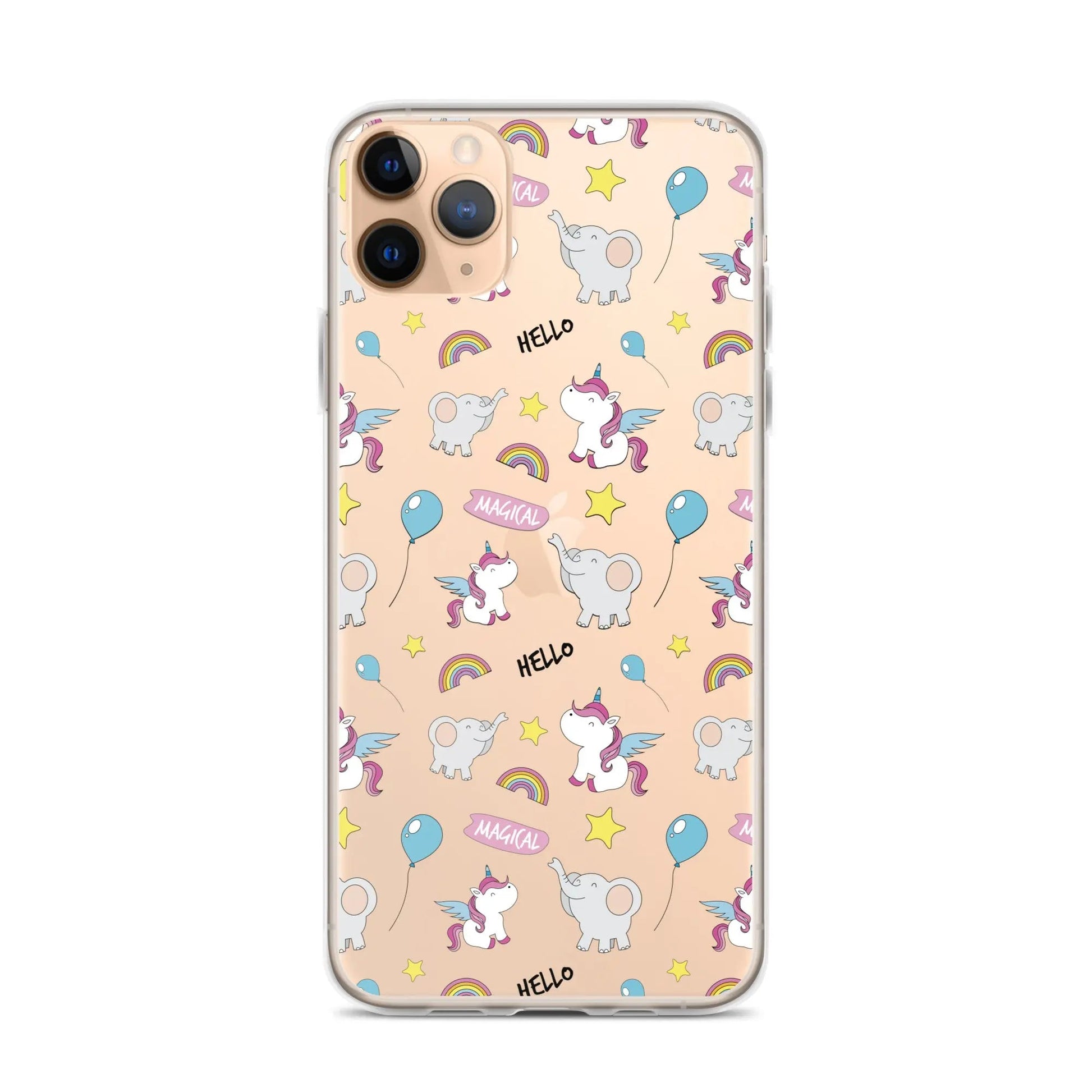Stylish Printed Silicone iPhone Case-0