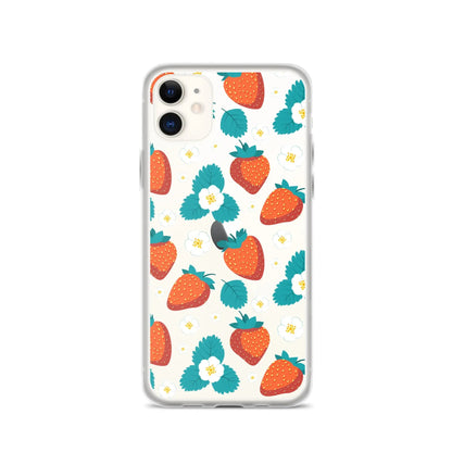 Stylish Printed Silicone iPhone Case-1