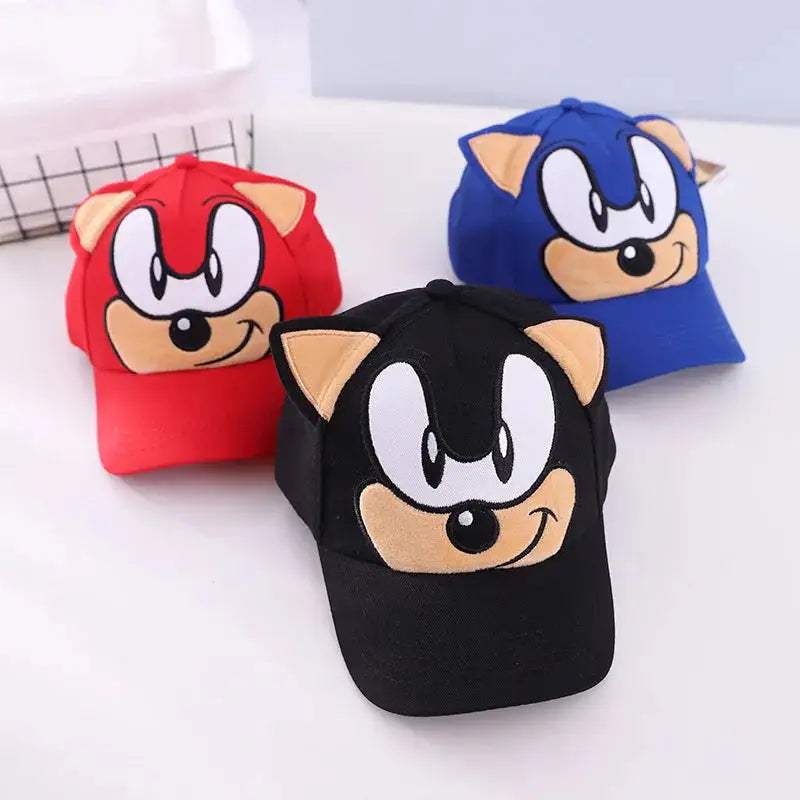 Kids Sonic Peaked Caps