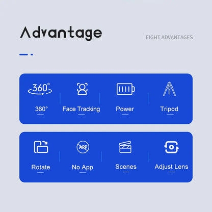 Auto Face Follow-up Gimbal Stabilizer