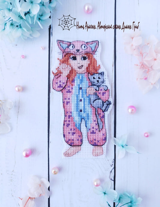 Meow - PDF Cross Stitch Pattern-0