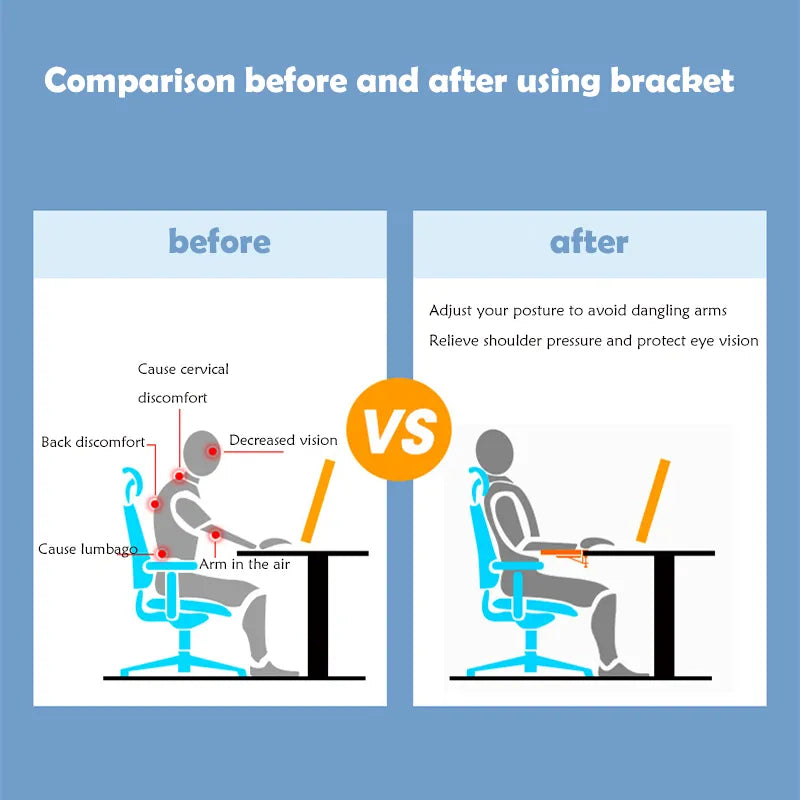 Armrest Pad Desk Computer Table Support