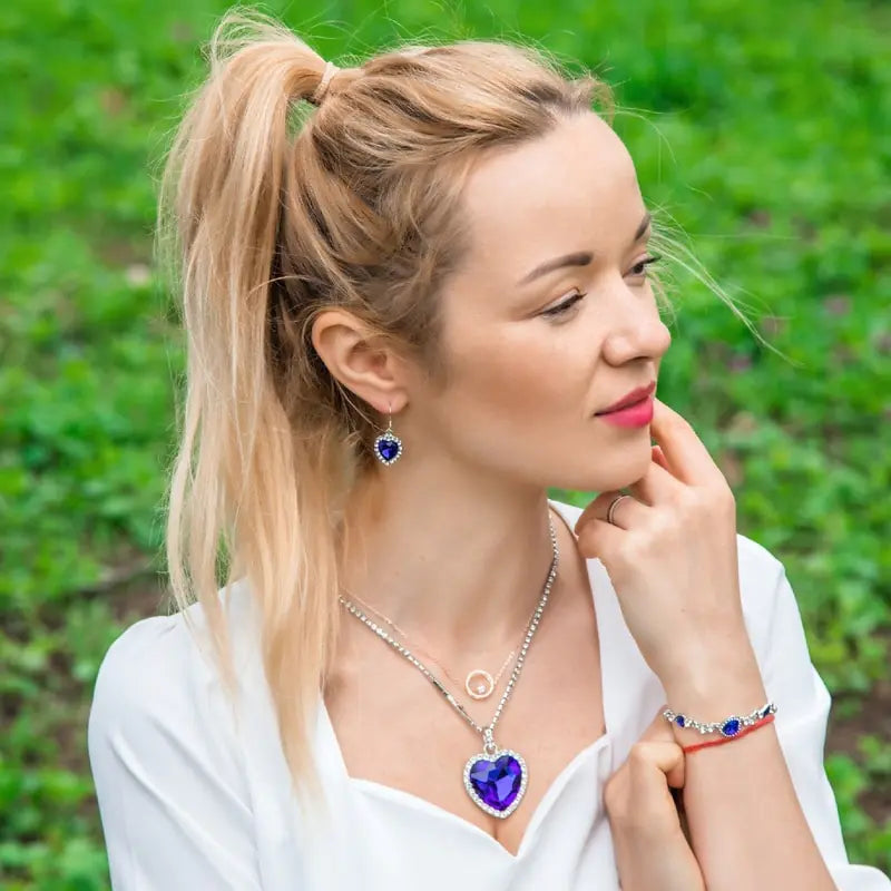 Titanic Heart of Ocean Inspired Jewelry for Women