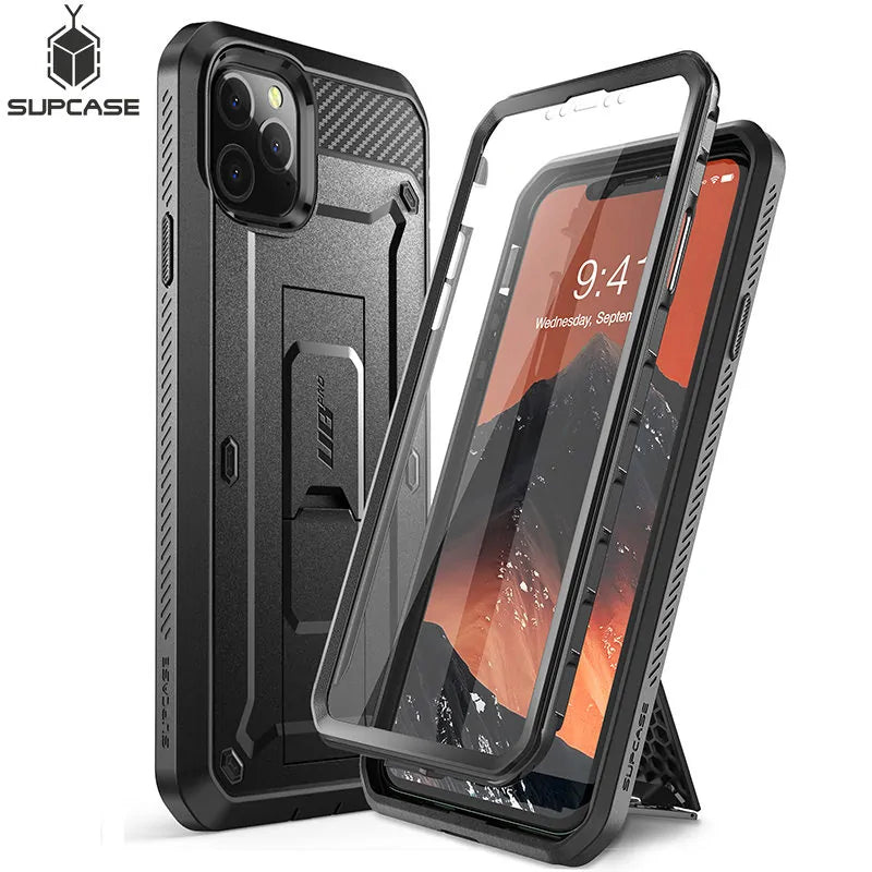 Full-Body Rugged Holster Cover for iPhone 11 Pro Max